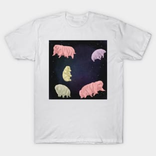 Tardigrade Pattern Galaxy T-Shirt